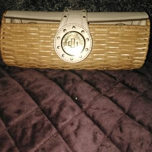 Michael Kors wickerd clutch